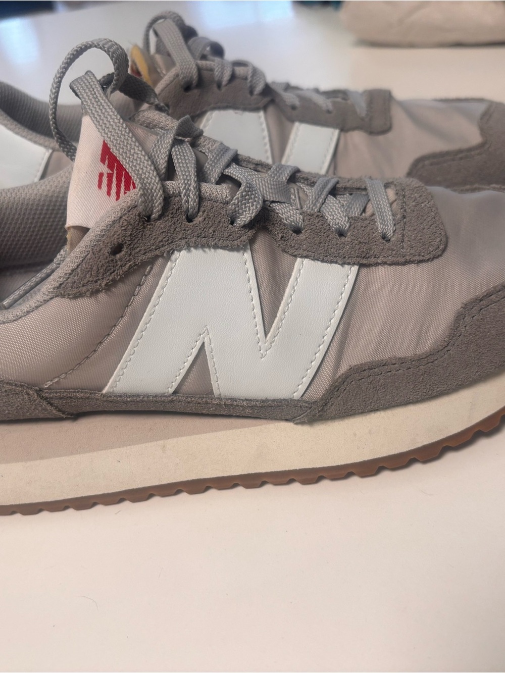 New Balance Women's 237 Gray, White Sneakers